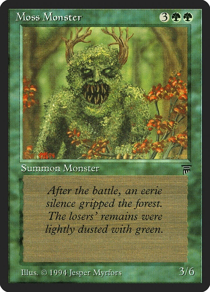 Image for Moss Monster - Magic: The Gathering