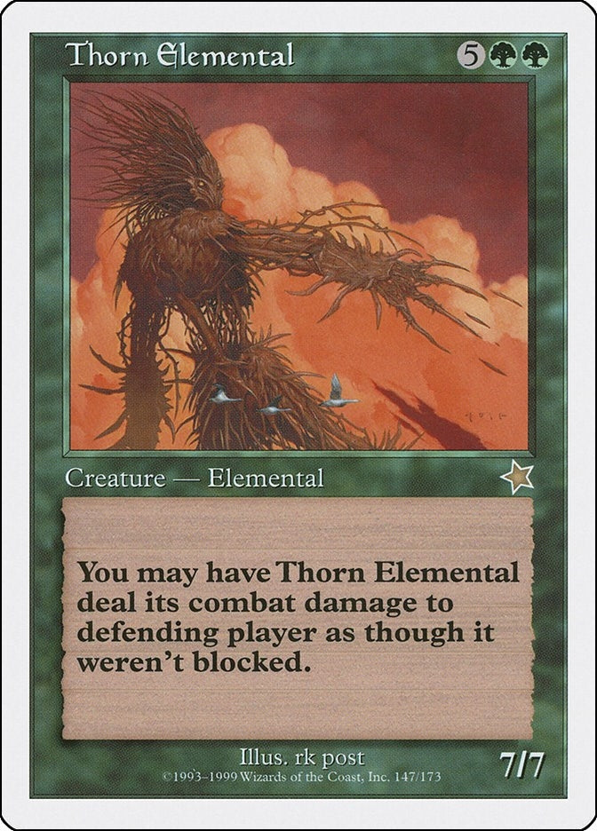 Image for Thorn Elemental (147) - Magic: The Gathering