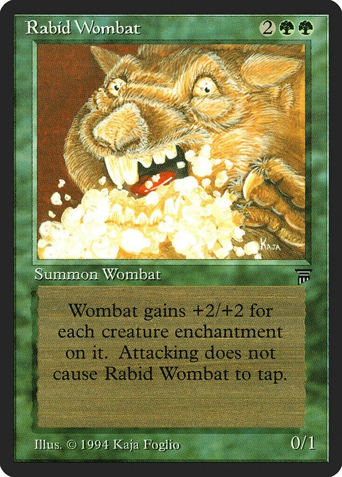Image for Rabid Wombat - Magic: The Gathering