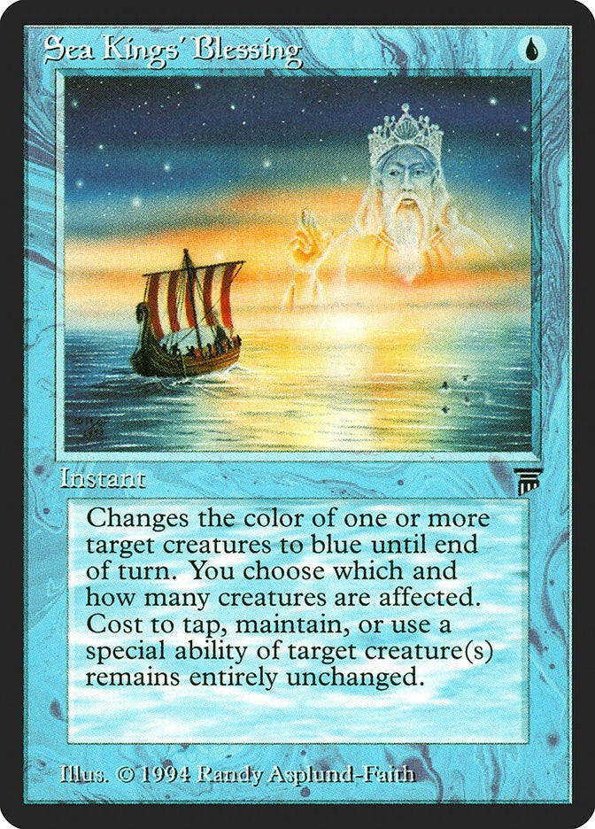 Image for Sea Kings' Blessing - Magic: The Gathering