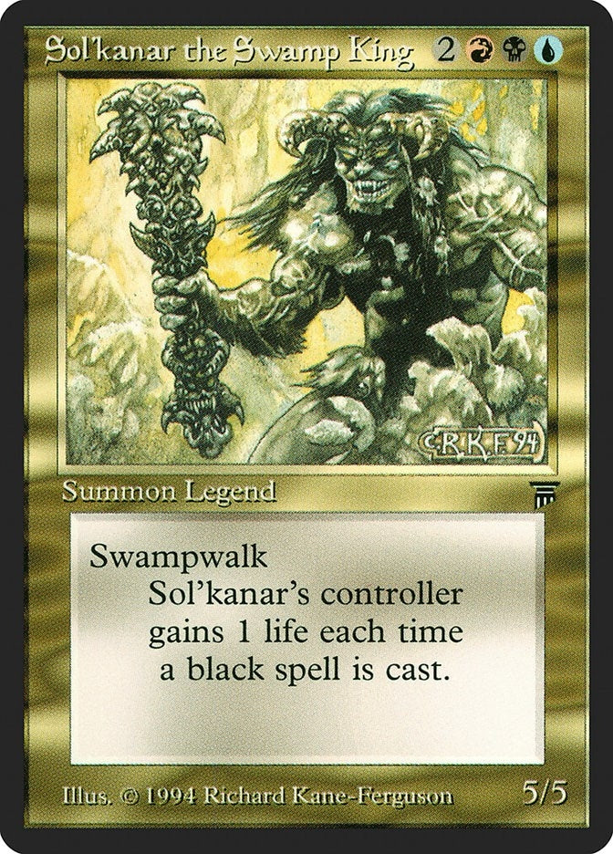 Image for Sol'kanar the Swamp King - Magic: The Gathering