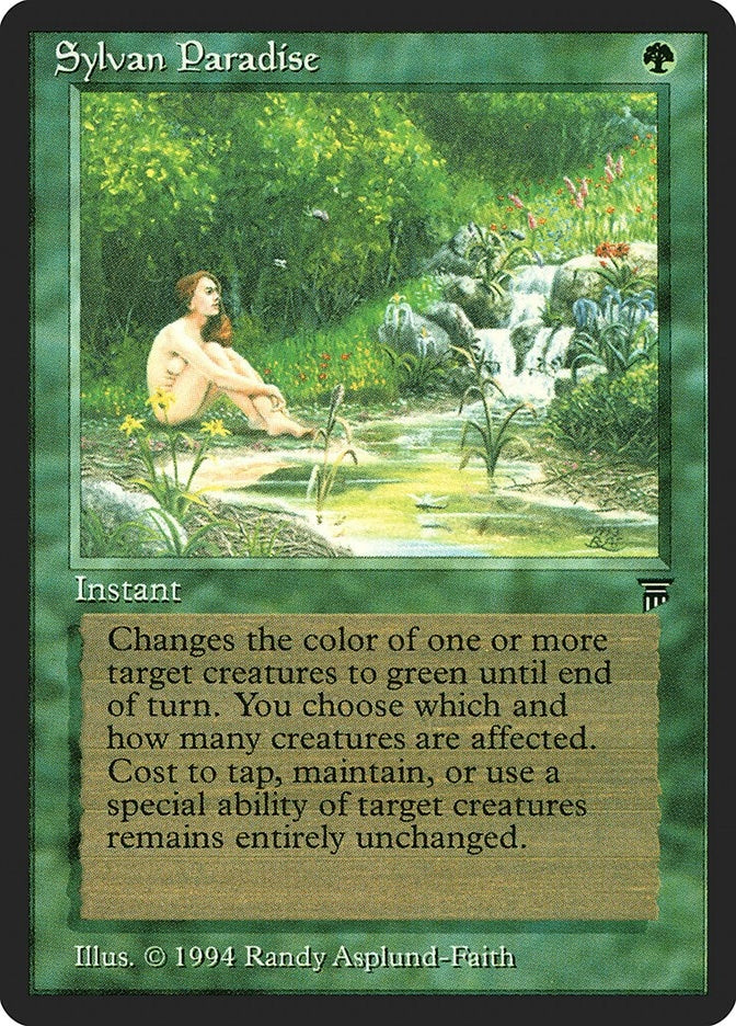 Image for Sylvan Paradise - Magic: The Gathering
