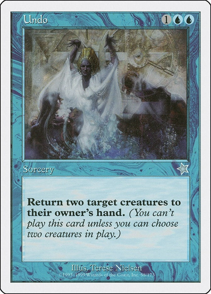 Image for Undo (58) - Magic: The Gathering