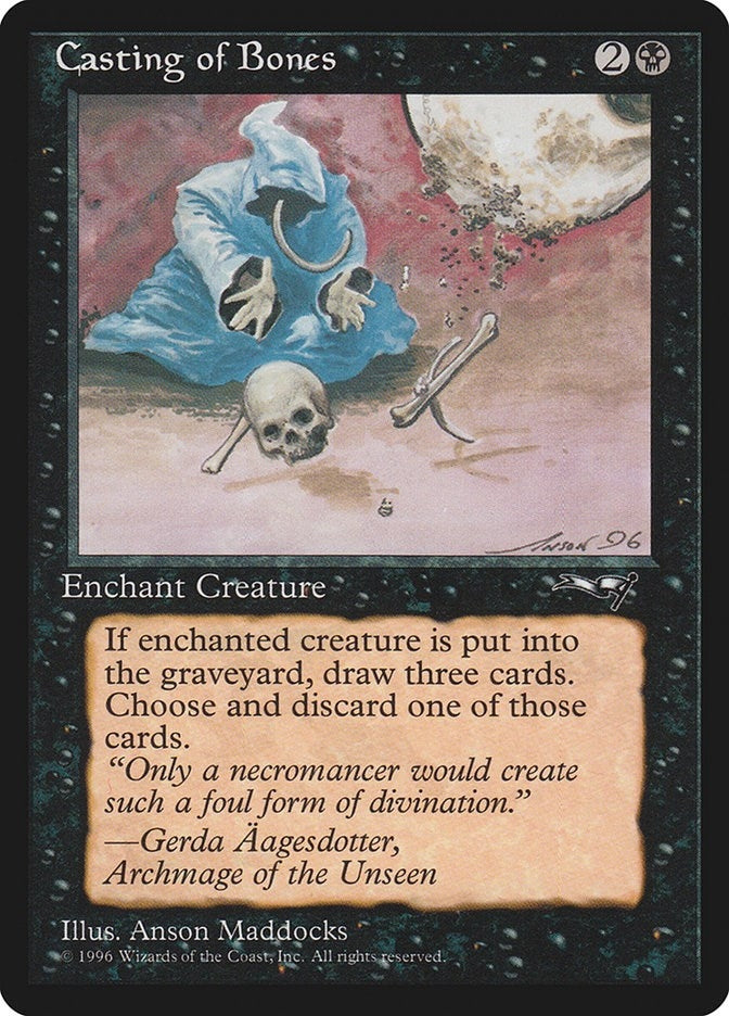 Image for Casting of Bones (Hooded Figure) (3) - Magic: The Gathering