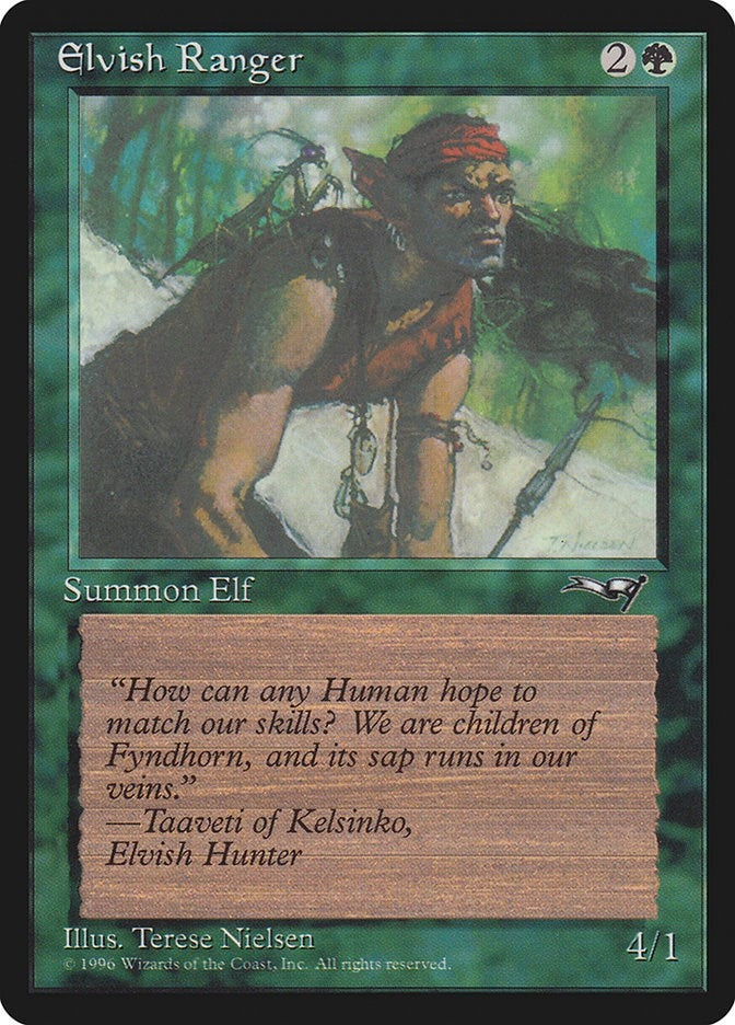 Image for Elvish Ranger (Male) (68) - Magic: The Gathering