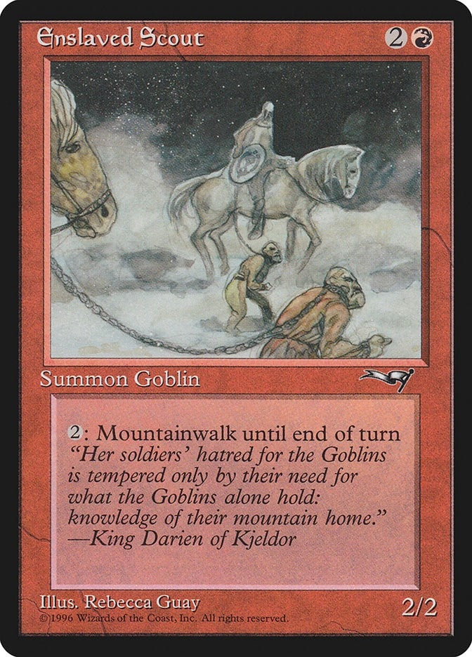 Image for Enslaved Scout (Horses) (105) - Magic: The Gathering