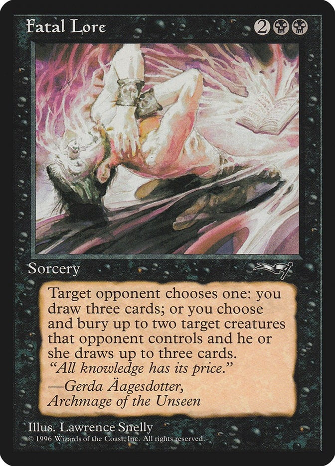 Image for Fatal Lore - Magic: The Gathering