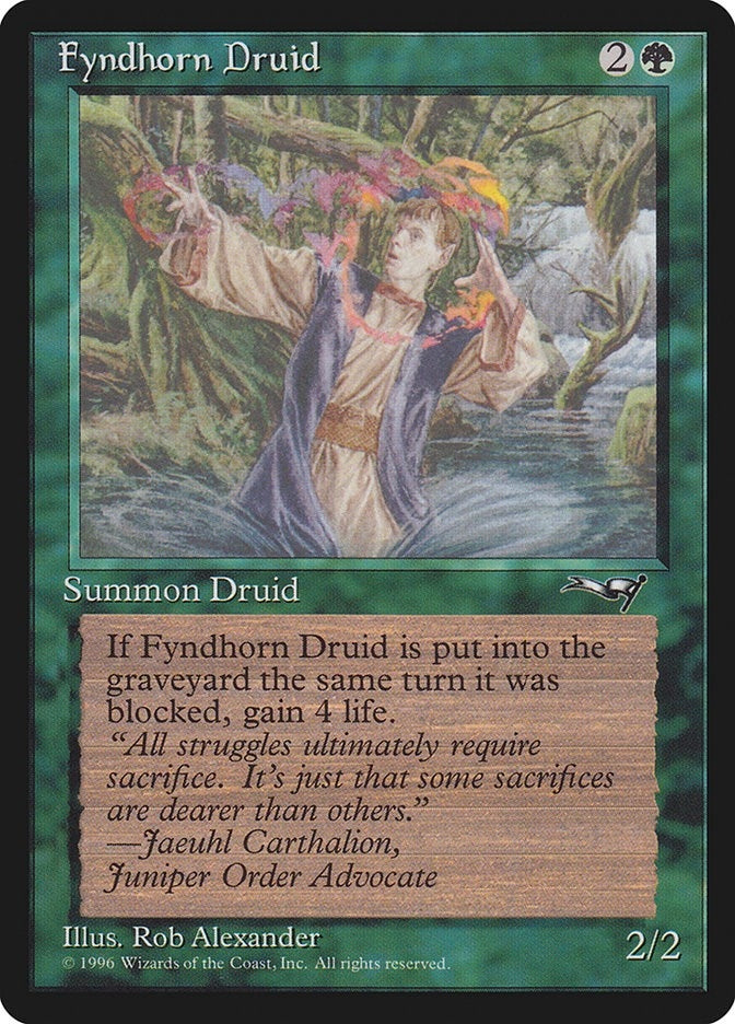 Image for Fyndhorn Druid (71) - Magic: The Gathering