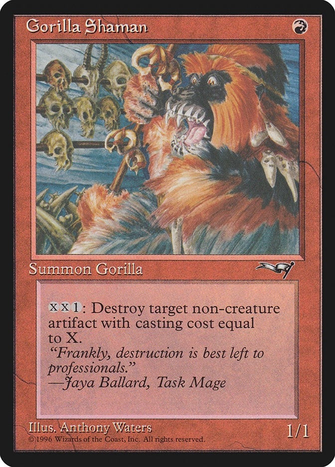 Image for Gorilla Shaman (107) - Magic: The Gathering