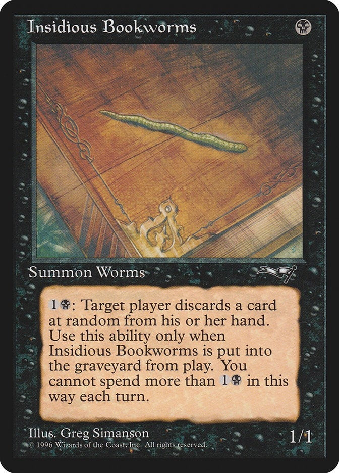 Image for Insidious Bookworms (Single) (13) - Magic: The Gathering