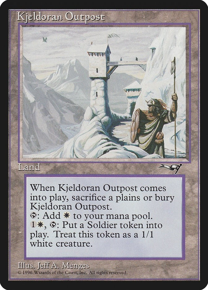 Image for Kjeldoran Outpost (184) - Magic: The Gathering
