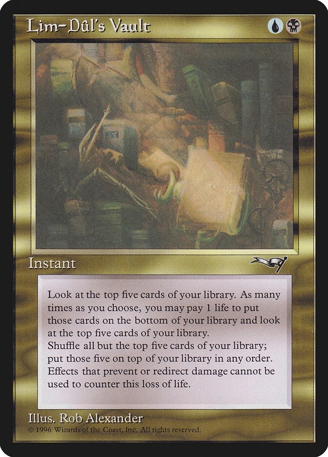 Image for Lim-Dul's Vault (192) - Magic: The Gathering