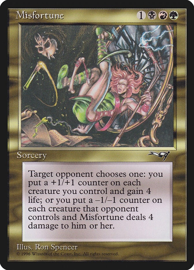 Image for Misfortune - Magic: The Gathering