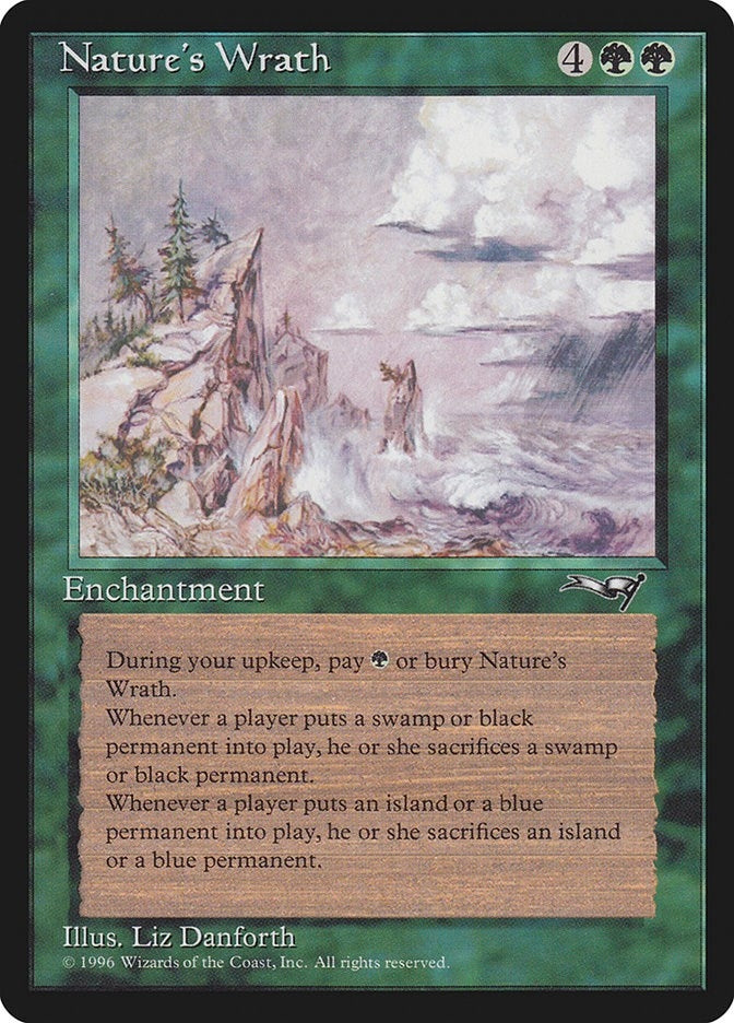 Image for Nature's Wrath (82) - Magic: The Gathering