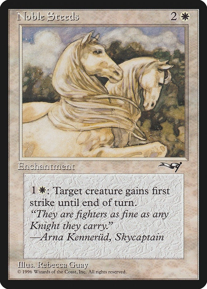 Image for Noble Steeds (141) - Magic: The Gathering