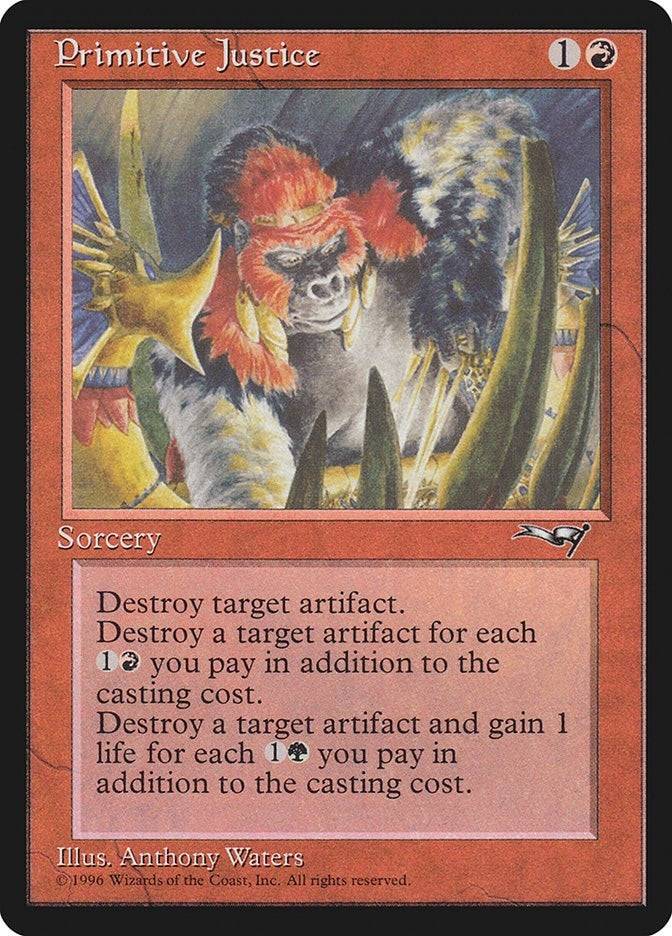 Image for Primitive Justice - Magic: The Gathering