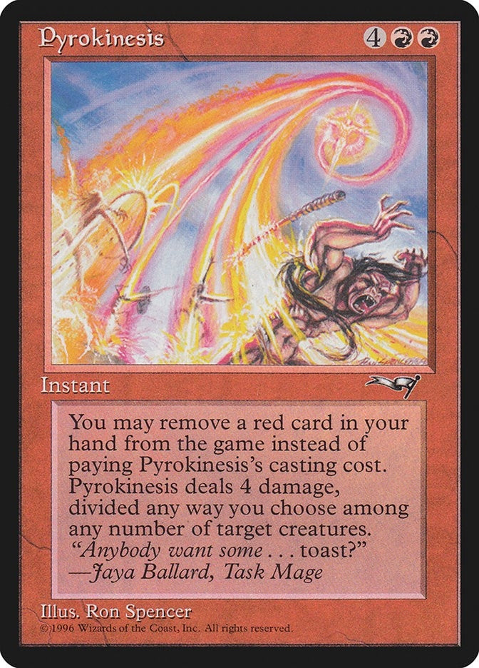Image for Pyrokinesis - Magic: The Gathering