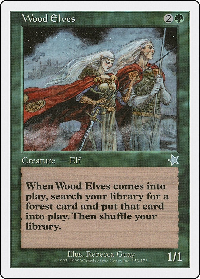 Image for Wood Elves (153) - Magic: The Gathering