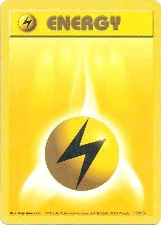 Image for Lightning Energy (100/102) (BS) - Pokemon