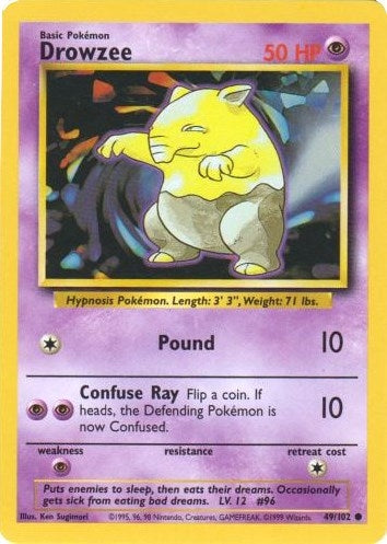 Image for Drowzee (049/102) (BS) - Pokemon