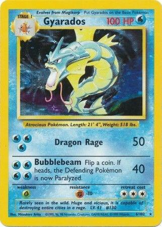 Image for Gyarados (006/102) (BS) - Pokemon