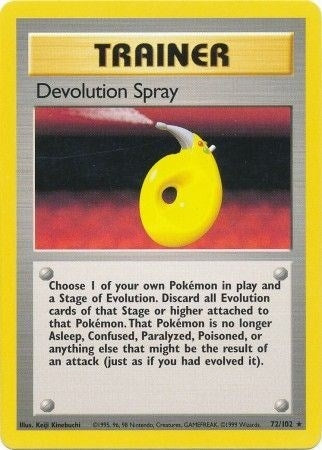 Image for Devolution Spray (072/102) (BS) - Pokemon