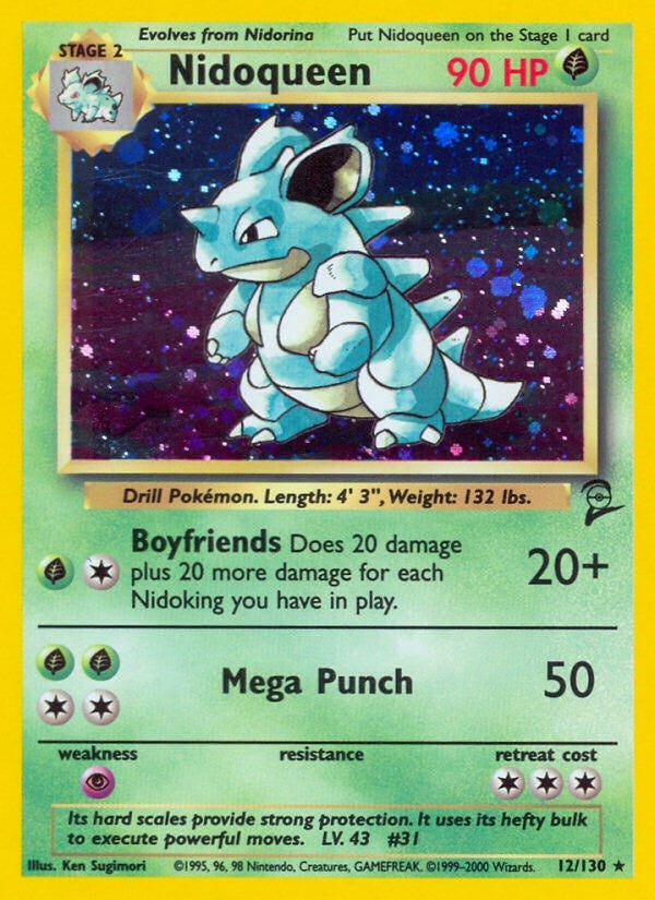 Image for Nidoqueen (012/130) (BS2) - Pokemon