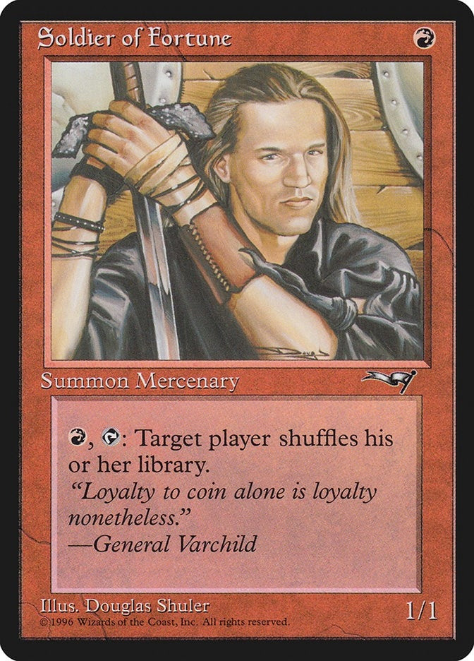 Image for Soldier of Fortune - Magic: The Gathering