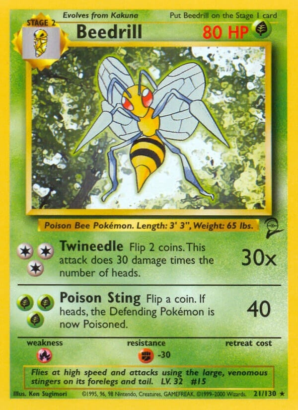 Image for Beedrill (021/130) (BS2) - Pokemon
