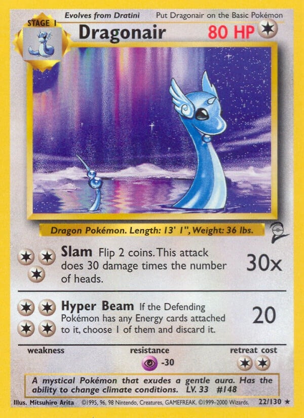 Image for Dragonair (022/130) (BS2) - Pokemon