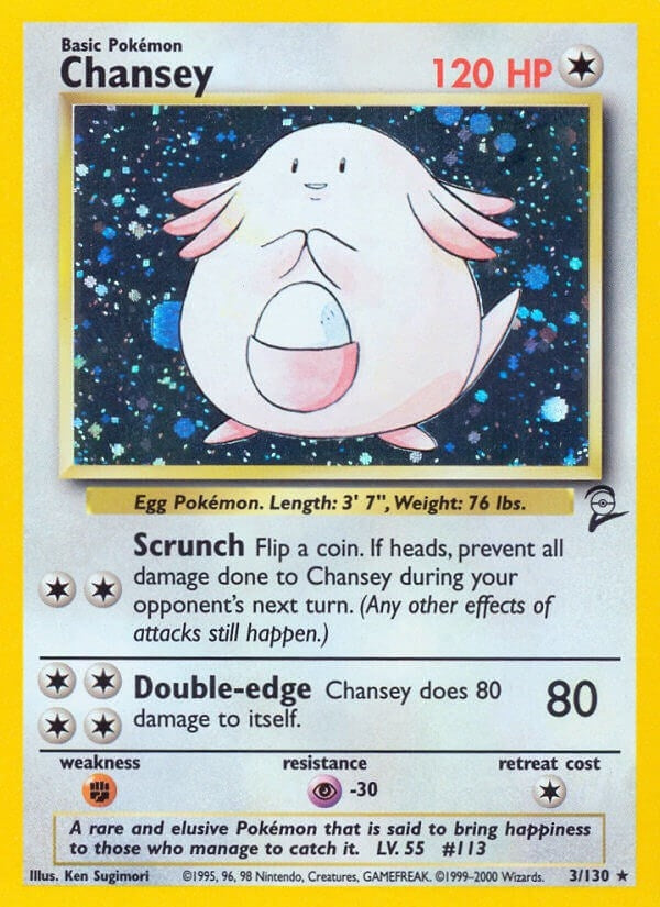 Image for Chansey (003/130) (BS2) - Pokemon