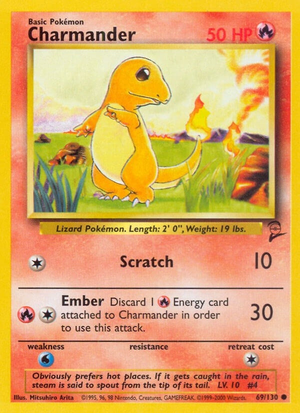 Image for Charmander (069/130) (BS2) - Pokemon