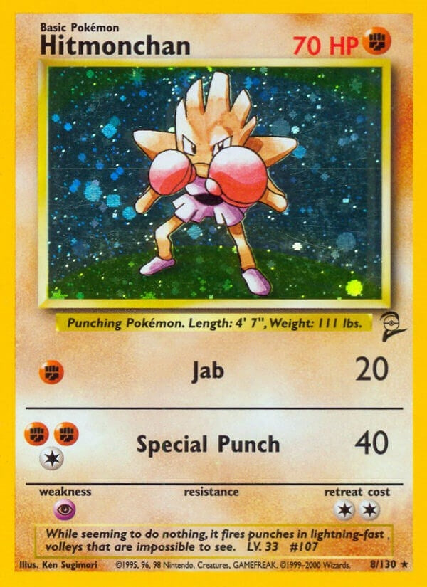 Image for Hitmonchan (008/130) (BS2) - Pokemon