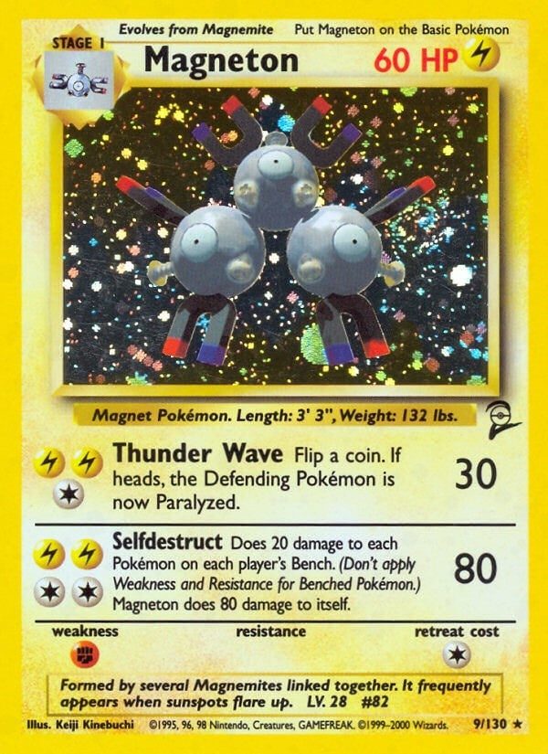 Image for Magneton (009/130) (BS2) - Pokemon