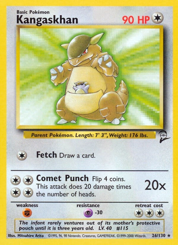 Image for Kangaskhan (026/130) (BS2) - Pokemon
