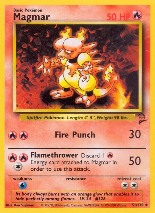 Image for Magmar (051/130) (BS2) - Pokemon