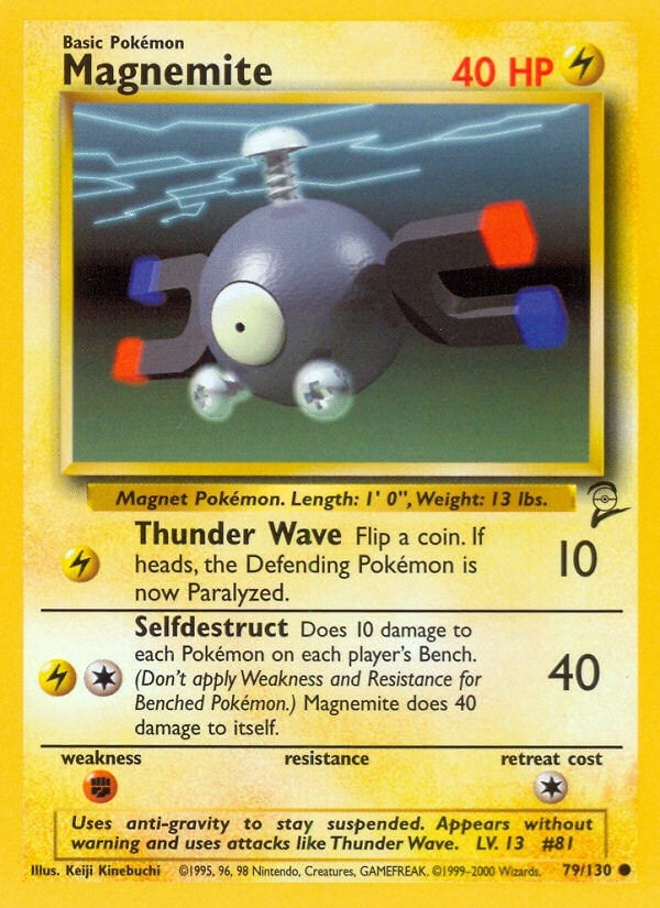 Image for Magnemite (079/130) (BS2) - Pokemon