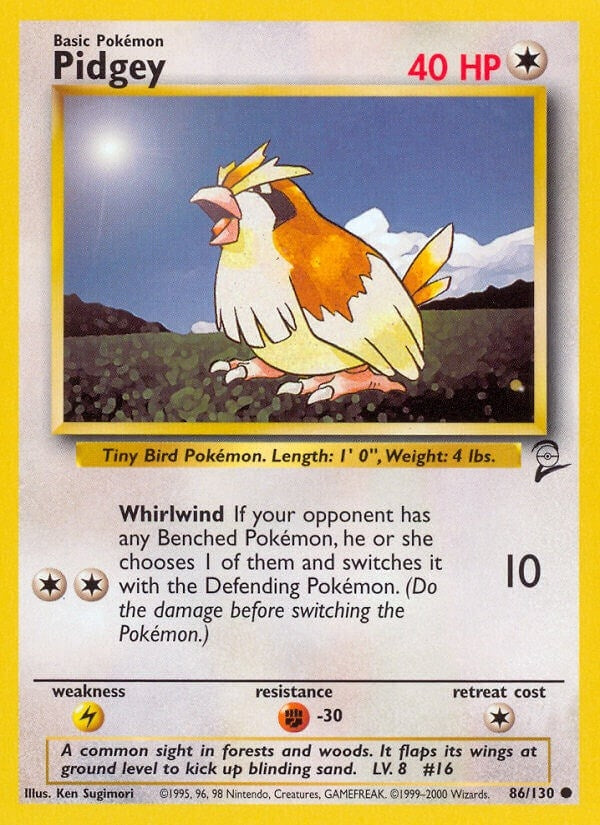 Image for Pidgey (086/130) (BS2) - Pokemon