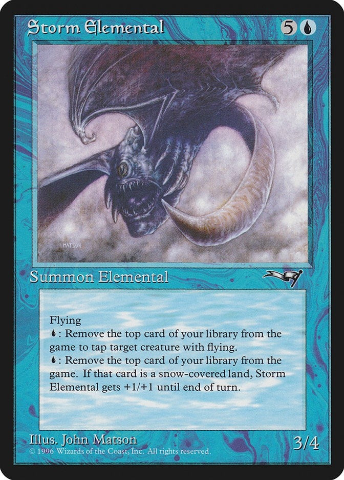 Image for Storm Elemental - Magic: The Gathering