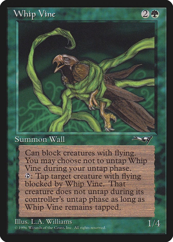 Image for Whip Vine (Ensnared Bird) (90) - Magic: The Gathering
