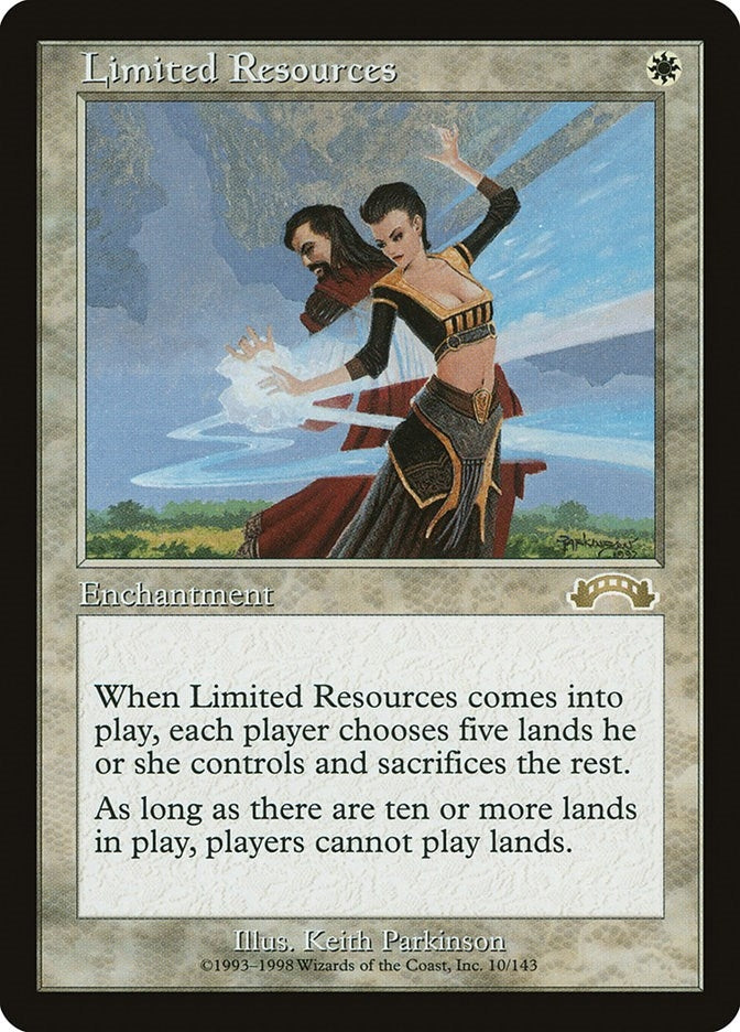 Image for Limited Resources (10) - Magic: The Gathering
