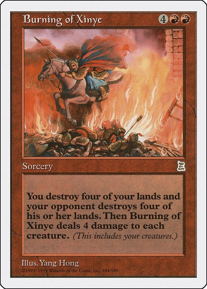 Image for Burning of Xinye (104) - Magic: The Gathering
