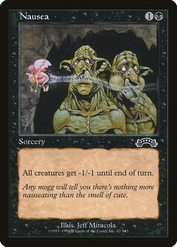 Image for Nausea (67) - Magic: The Gathering