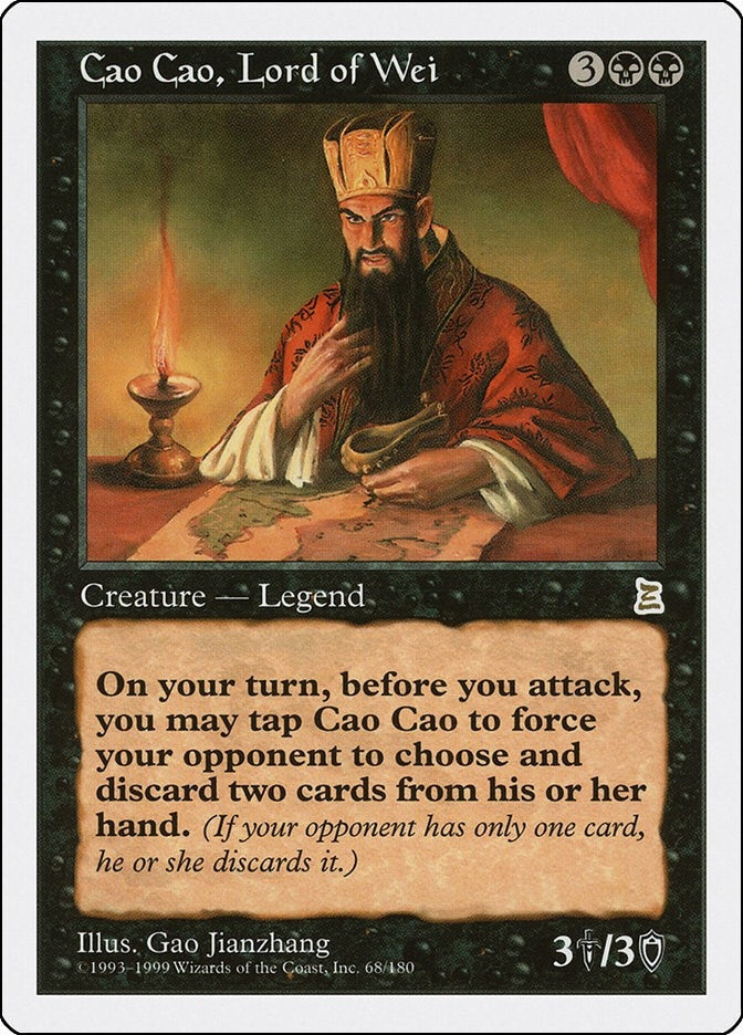 Image for Cao Cao, Lord of Wei (68) - Magic: The Gathering