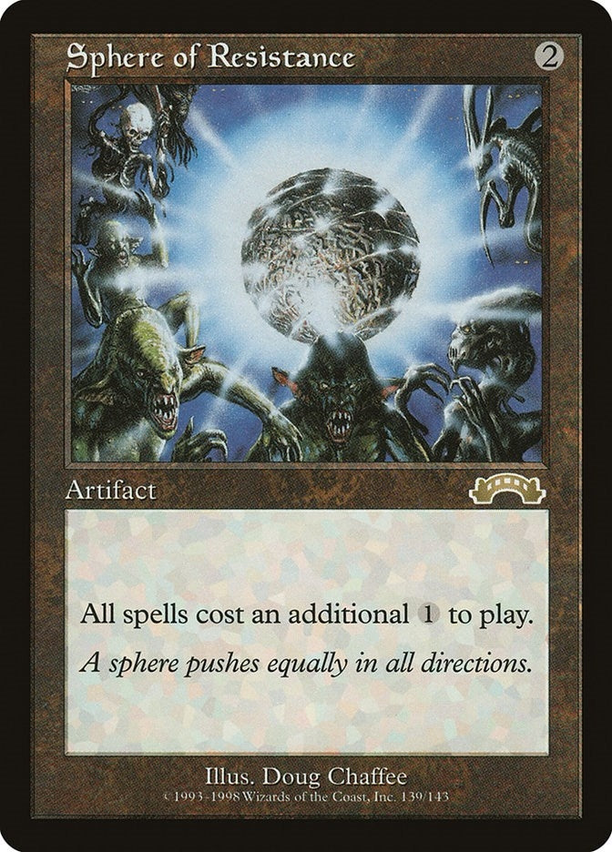 Image for Sphere of Resistance (139) - Magic: The Gathering