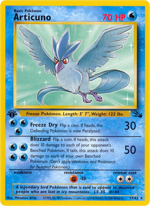 Image for Articuno (17) (17/62) (FO) - Pokemon