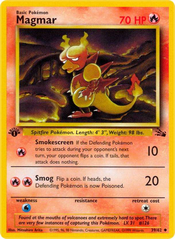 Image for Magmar (39/62) (FO) - Pokemon