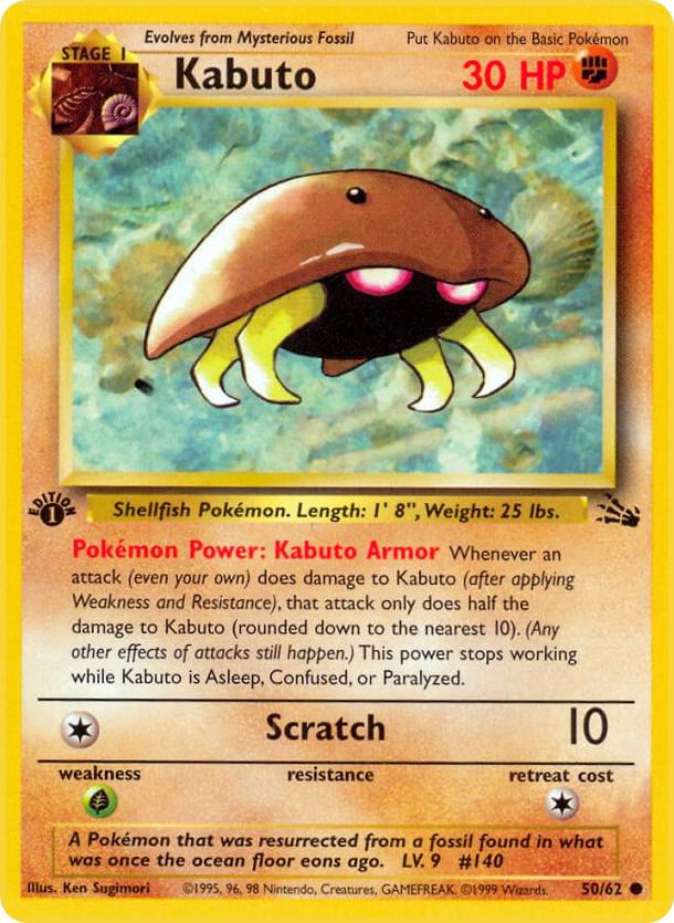 Image for Kabuto (50/62) (FO) - Pokemon