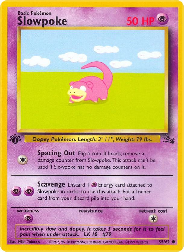 Image for Slowpoke (55/62) (FO) - Pokemon