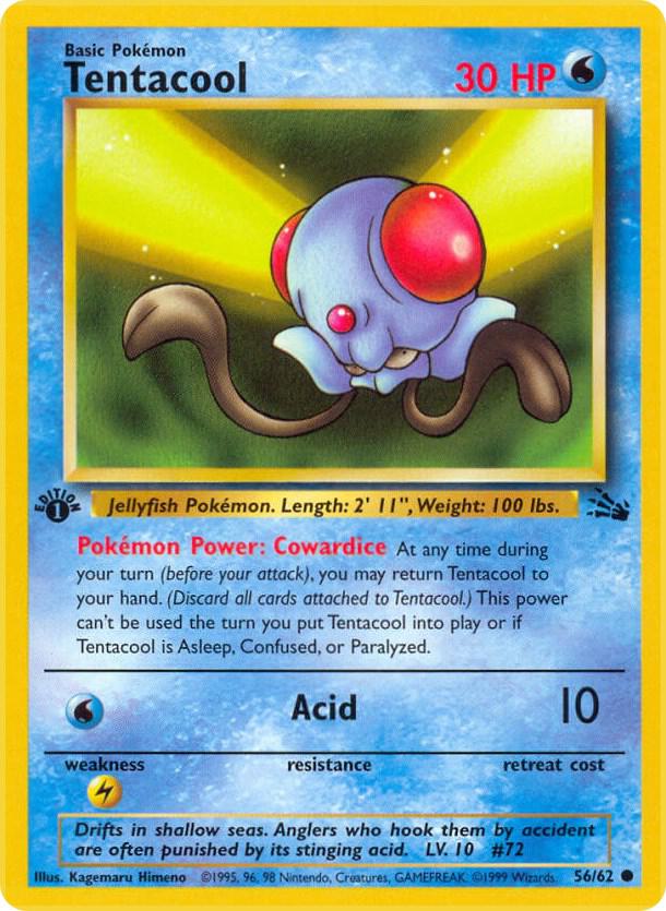 Image for Tentacool (56/62) (FO) - Pokemon